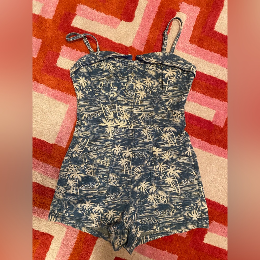 Miss S Denim Brand Romper
